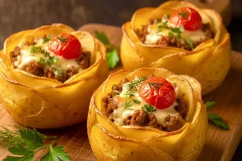 دیگه سیب زمینی سرخ نمیکنم | این با سیب زمینی و گوشت چرخکرده همه رو دیوونه میکنه!