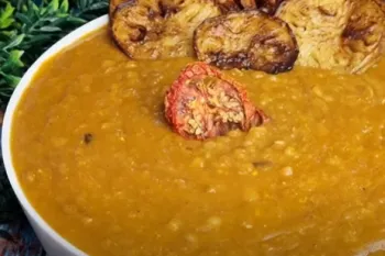 طرز تهیه عدسی بادمجان یه ترکیب خاص و خوشمزه که عاشقش میشی