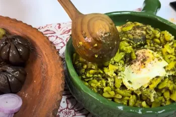 طرز تهیه خشکابیج گیلانی / عطر شمال در یک غذای ساده و سالم