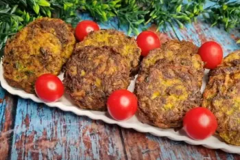 کتلت موجور ترکی غذای نونی خوشمزه و بدون گوشت