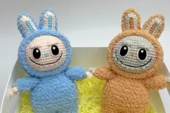 عروسک لبوبوی خود را با کاموا بسازید / سرگرمی خلاقانه و جذاب با ترند این روزها