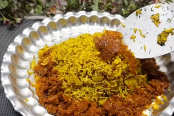 پلو مخلوطی که با یک بار تهیه دیگر از تهیه آن دست نخواهید کشید