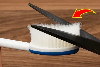 ۱۴ ترفند با مسواک برای خانوم های خانه دار!