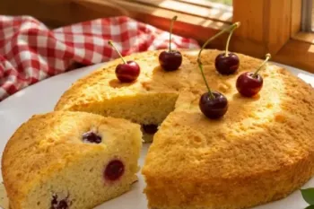 کیک آلبالو خانگی | راز پخت خوشمزه ترین کیک آلبالو