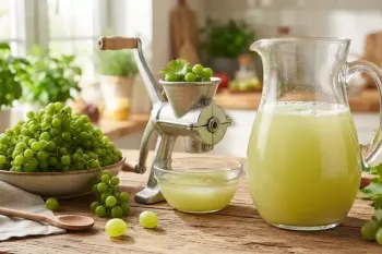 طرز تهیه آبغوره بدون جوشاندن؛ آبغوره بدون جوشاندن بهتر است یا با جوشاندن؟