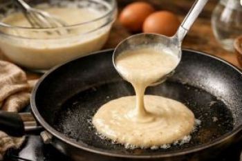 طرز تهیه پنکیک ساده با آب؛ روش درست کردن پنکیک ساده، نرم و پفکی بدون شیر