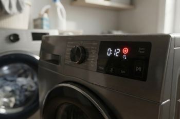 علت ثابت ماندن تایمر لباسشویی؛ چرا زمان شستشو جلو نمی رود؟