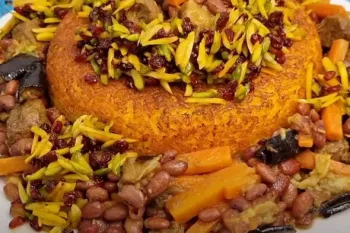 تهیه کردن شاه پلو زاهدانی بسیار خوشمزه / فیلم