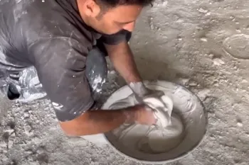 آموزش گچ کاری روی دیوار ساده صفر تا صد / فیلم