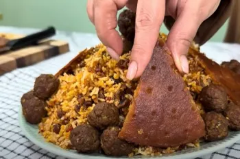 نحوه تهیه گردو پلو خوشمزه / گردو پلو با تمام نکات