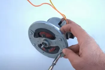 نحوه تعمیر موتور جارو برقی/ چگونه موتور جارو برقی را تعمیر کنیم