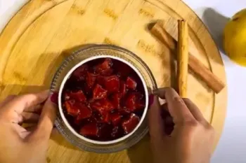 مراحل تهیه مربا به یک ساعته / مربا به را فوری درست کنید