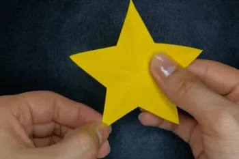 کاردستی ستاره کاغذی آسان / ساخت کاردستی ستاره زیبا