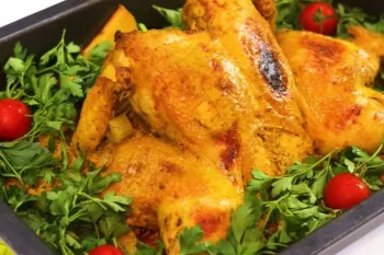 مراحل تهیه مرغ پروانه ایی مجلسی / مرغ پروانه ایی با نکات مهم