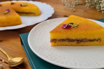 مراحل تهیه خاگینه بدون فر به شکلی ساده / فیلم