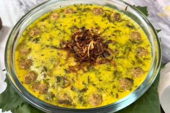نخوه پخت آش برگ مو / آش برگ مو یک آش متفاوت