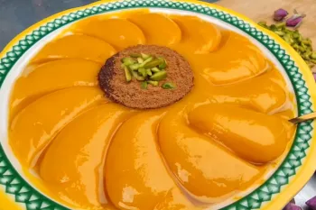 تهیه حلوا زعفرانی شیراز / حلوا به این خوشمزگی مگه هست؟