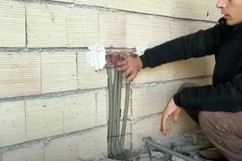 لوله گذاری زیر قوطی برق / چگونه زیر قوطی برق لوله گذاری کنیم؟