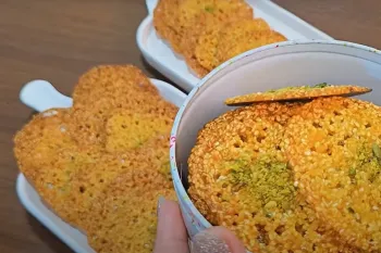 تهیه سوهان توری خانگی خوشمزه؛ بهترین روش تهیه سوهان توری خانگی