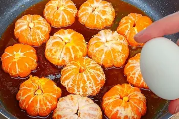 کیک با نارنگی و تخم مرغ در تابه؛ راحت تر از چیزی که فکرش رو میکنی