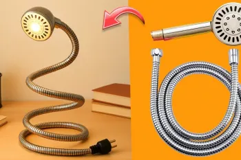 ایده ای خلاقانه با یک سردوش ساده؛ سردوش قدیمی دوباره به زندگی برگشت