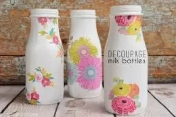 دکوپاژ روی شیشه به زبان ساده در خانه!