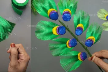 وای عالیه ! این پر طاووس دست ساز را دوست خواهید داشت