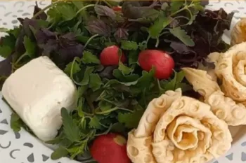 تزیین سبزی / زیباترین تزیین سفره عقد مهمانی ها
