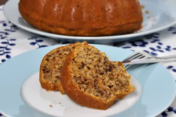 کیک گردو و هویج و دارچین !