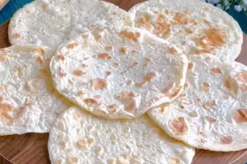 راز دو لایه شدن نان خانگی و پخت نان ساده خانگی بدون فر و بدون خمیرمایه!