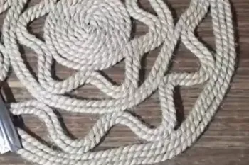 ساخت زیر بشقابی خیلی شیک با نخ کناف!
