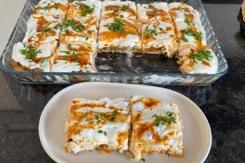 سالاد بادمجان کبابی / یک سالاد جدید و خوشمزه
