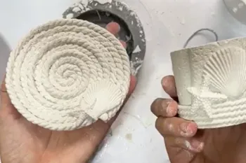 آموزش ساخت سنگ مصنوعی بدون حباب در قالبهای سیلیکونی سنگ مصنوعی!