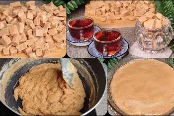 طرز تهیه آبنبات شیری قند و نبات خانگی به روش ساده / یکبار امتحان کنی پای ثابت قندون شما میشه