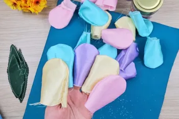 ساخت هدیه خلاقانه با پارچه های دورریختنی!