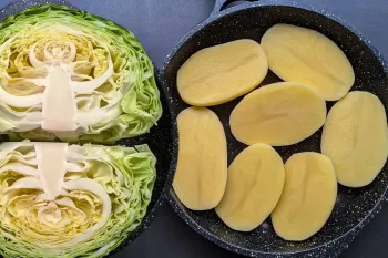 هیچوقت این غذا رو درست نکن چون مجبور میشی هر روز بپزیش باورت نمیشه با سیب زمینی