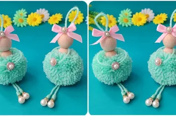 آموزش ساخت پوم پوم با نخ عروسک برای هدیه به کودکان!