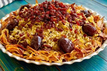 طعمی متفاوت از عدس پلو طرز تهیه عدس پلو کته دمپخت عدس بدون گوشت با روش جذاب!