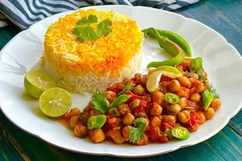 آموزش خوراک نخود هندی خوشمزه / خوراک نخود هندی با دستور ساده و سریع