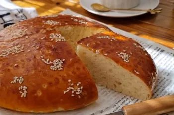 آسونترین عصرانه بدون فر و همزن / پنبه ای ترین نان شیرمال همینه