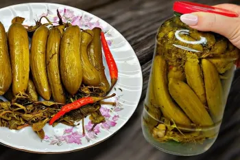 خیارشور ترد و فوری در ۱۵ دقیقه با طعمی بهتر از بازاری ها!