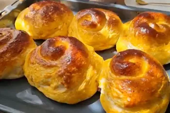 طرز تهیه نان حلزونی ،بازاری که شگفت زده ات میکنه!