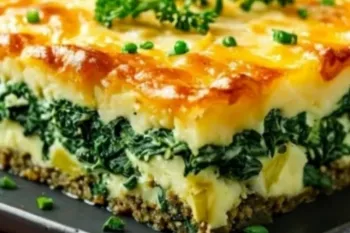 پای اسفناج و پنیر طعمی تازه و لایه هایی طلایی!