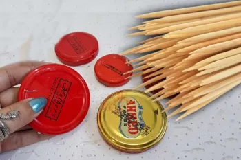 ایده خلاقانه DIY برای نگهدارنده شمع با درب فلزی و شیشه ای!
