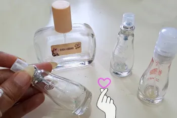 ایده های خلاقانه برای استفاده از بطری های عطر خالی!