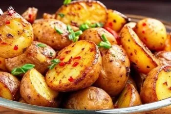 تا حالا سیب زمینی به این خوشمزه ای نخورده بودم دستور پخت سریع و فوق العاده آسون!