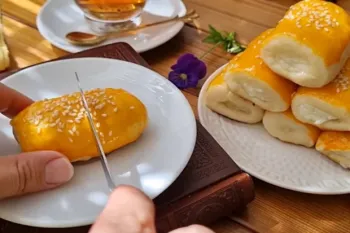 شیرینی دانمارکی بدون فر و همزن نرم و خوشمزه!