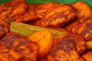 هفته ای دوبار این غذای ساده و خوشمزه رو میپزم / غذای فوری با مرغ