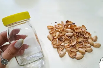 ایده های خلاقانه برای ساخت کاردستی با بطری قدیمی و پوست پسته !