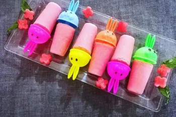 آموزش تهیه بستنی یخی هندوانه ای در منزل!